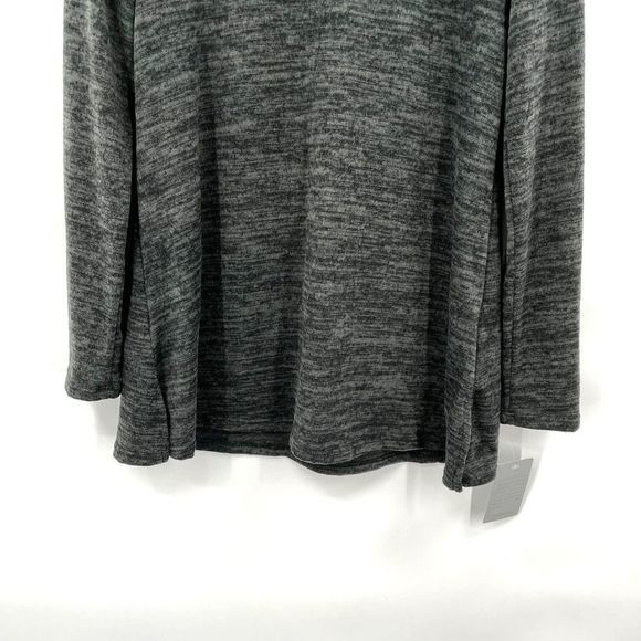 Forgotten Grace Gray Space‎ Dye Long Sleeve Lightweight Sweatshirt Size XS - Picture 5 of 8